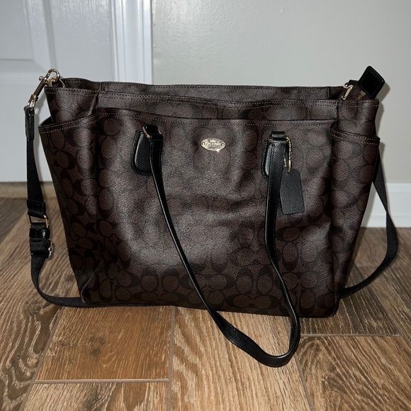 AUTHENTIC COACH DIAPER BAG - Picture 1 of 6